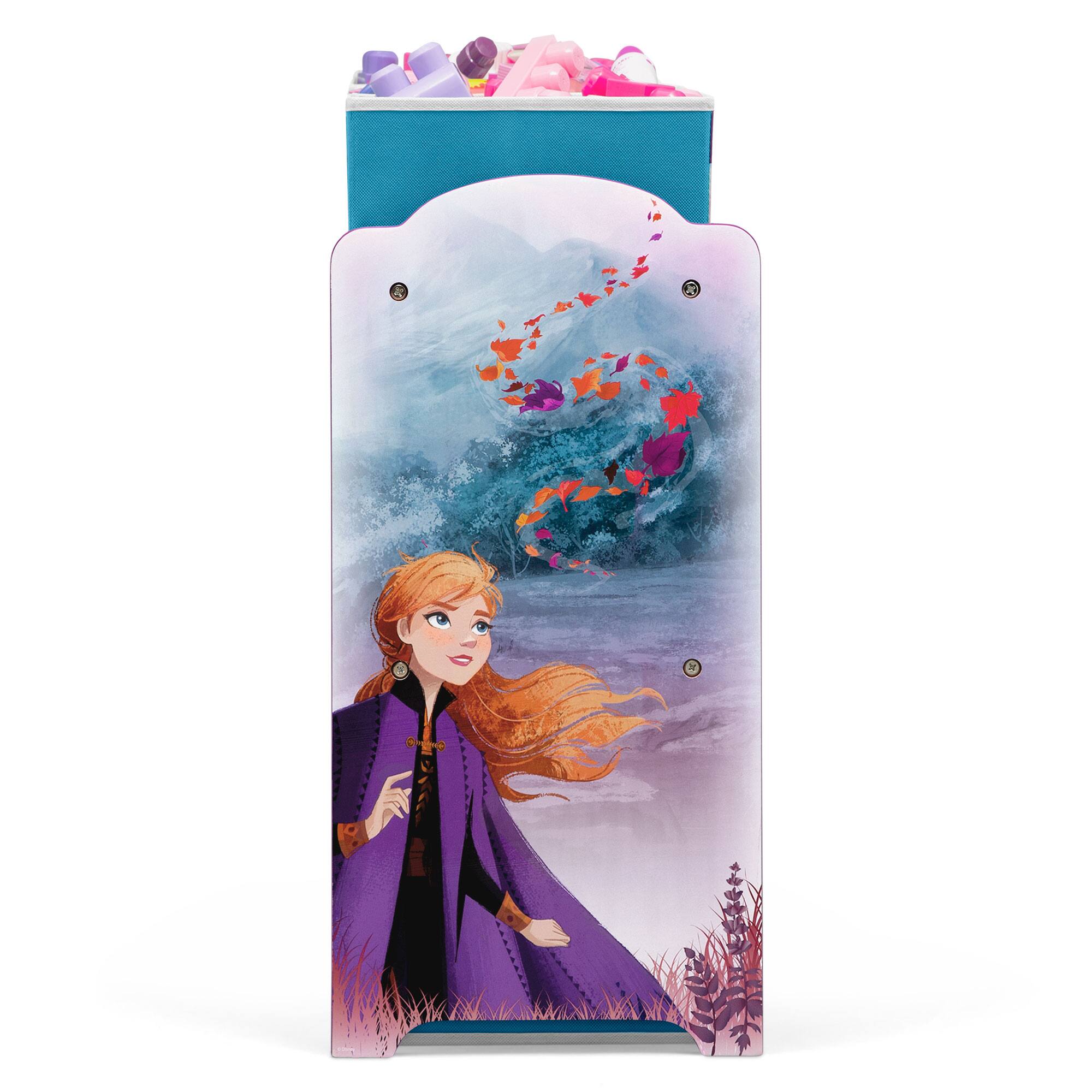 Delta Children Frozen II Deluxe Multi Bin Toy Organizer